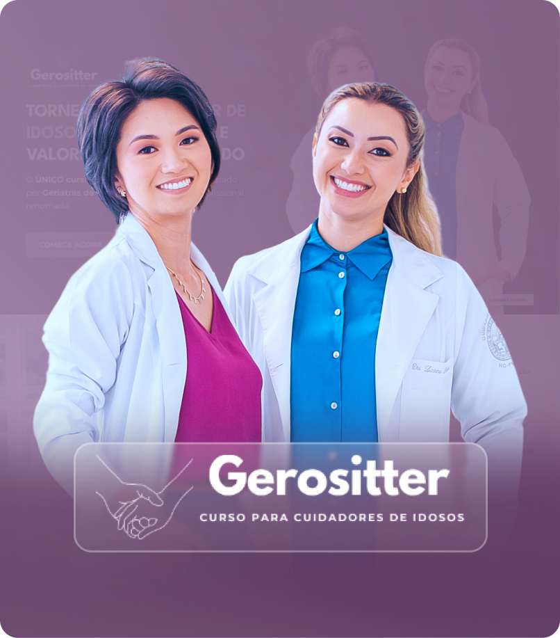 Site para curso Gerositter - Ministrado por geriatras da USP.