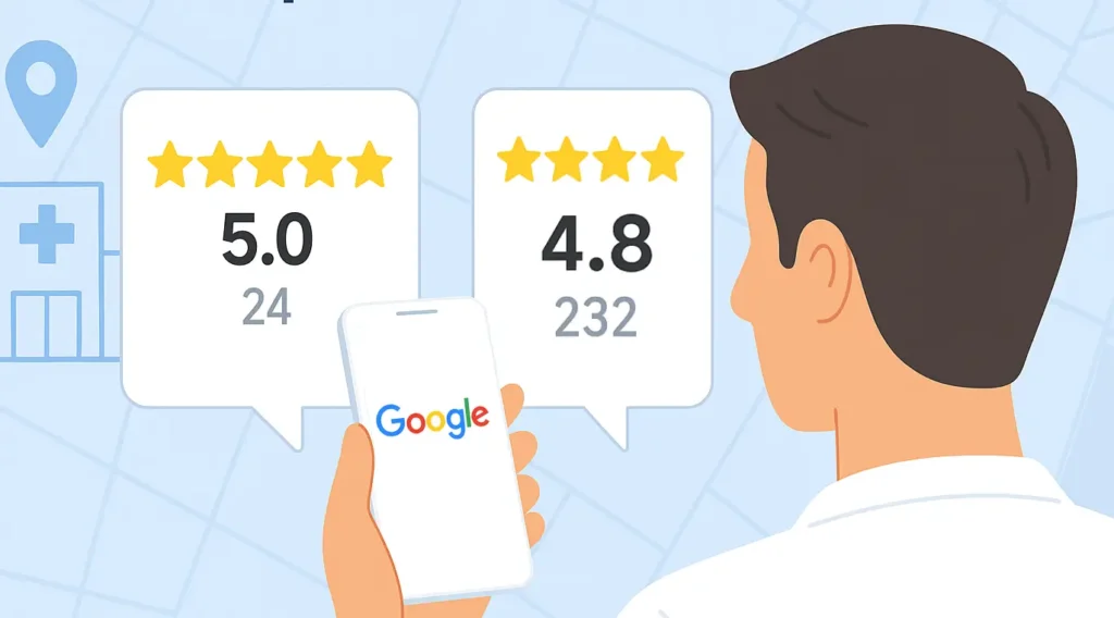 Avaliações de Pacientes no Perfil da Empresa no Google: O que você precisa saber